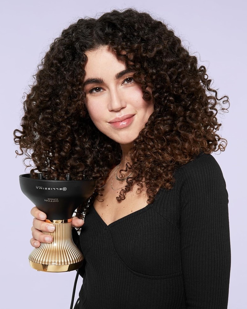 Bellissima Diffon Supreme Diffuser & Curly Hair Dryer - XL Diffuser for Long Wav