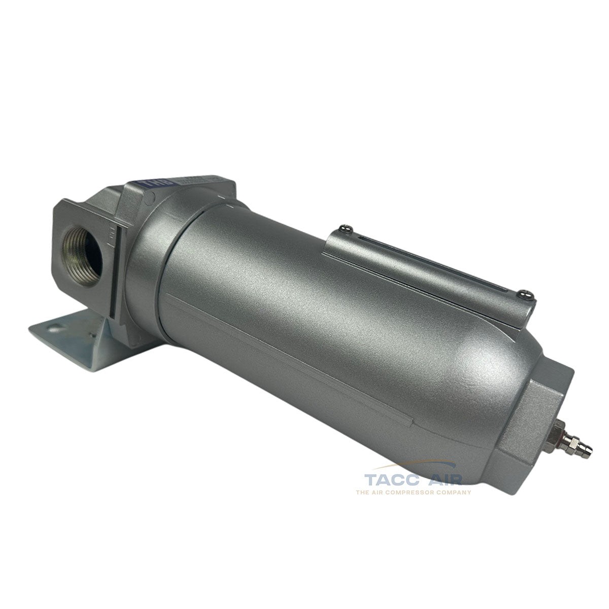 1" High Flow In line Compressed Air Moisture Particulate Filter Seperator Trap