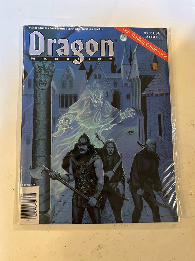 TSR: Dragon Magazine: Issue 160