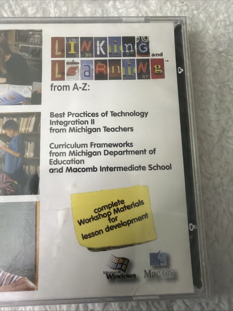 Linking & Learning A-Z Best Practices Technology Integration II Vtg PC CD ROM
