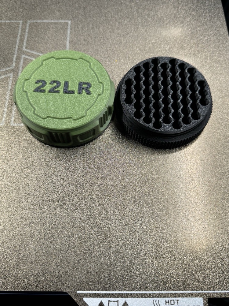 22lr 3d Printed Stackable Ammo Puck