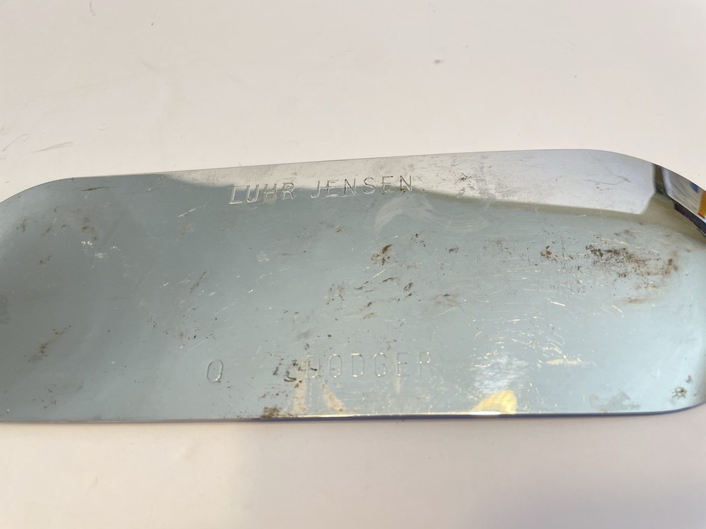 Luhr Jensen Size 0 Dodger 8" Flasher Condition Vtg Blue