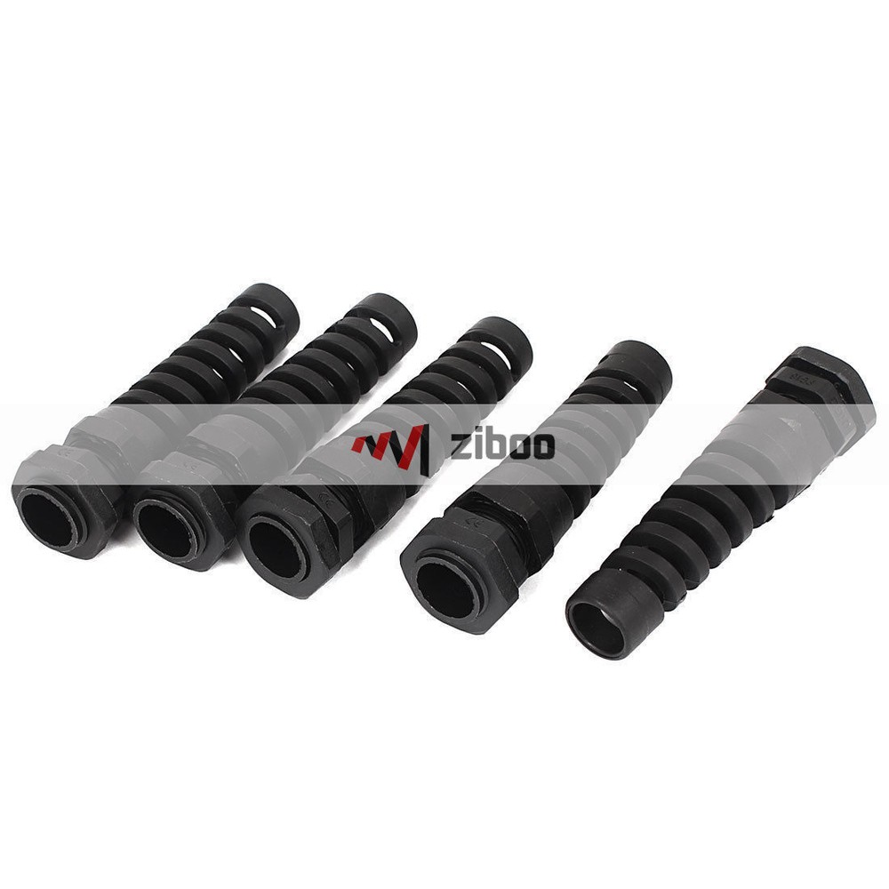 5Pcs PG16 10-14mm Range Waterproof Cables Fixing Glands Fastener Connector #