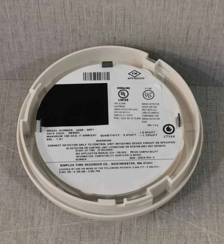 Simplex 4098-9601 SMOKE DETECTOR HEAD