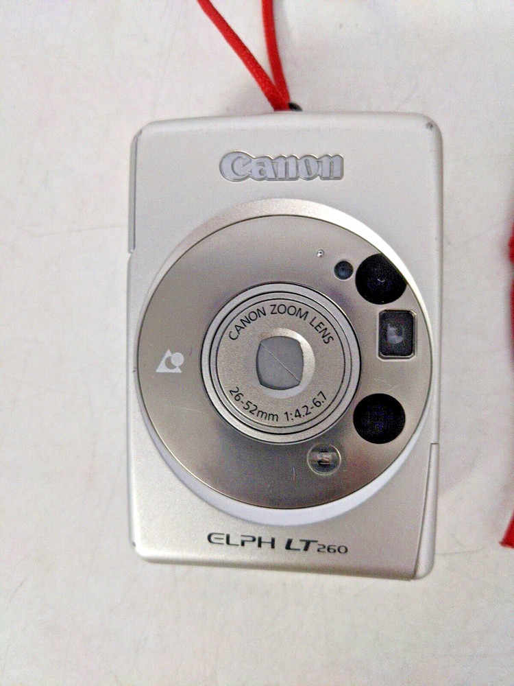 CANON CAMERA ELPH LT 260 - UNTESTED