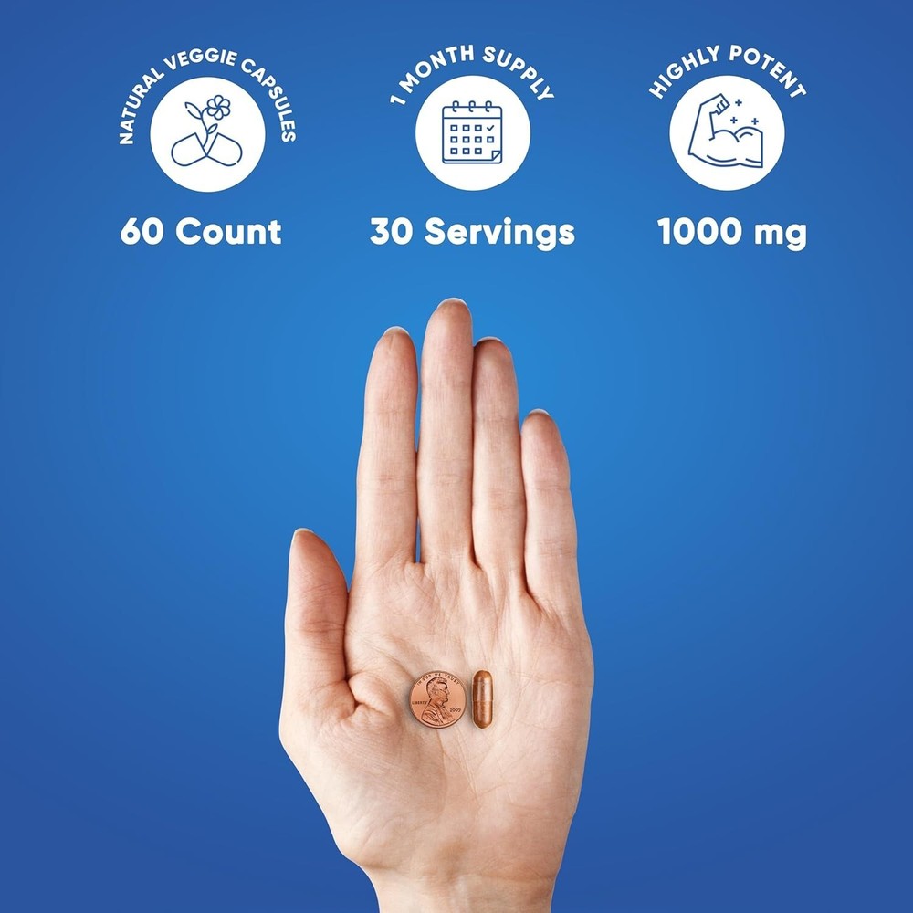 Resveratrol 1000mg 60 Count