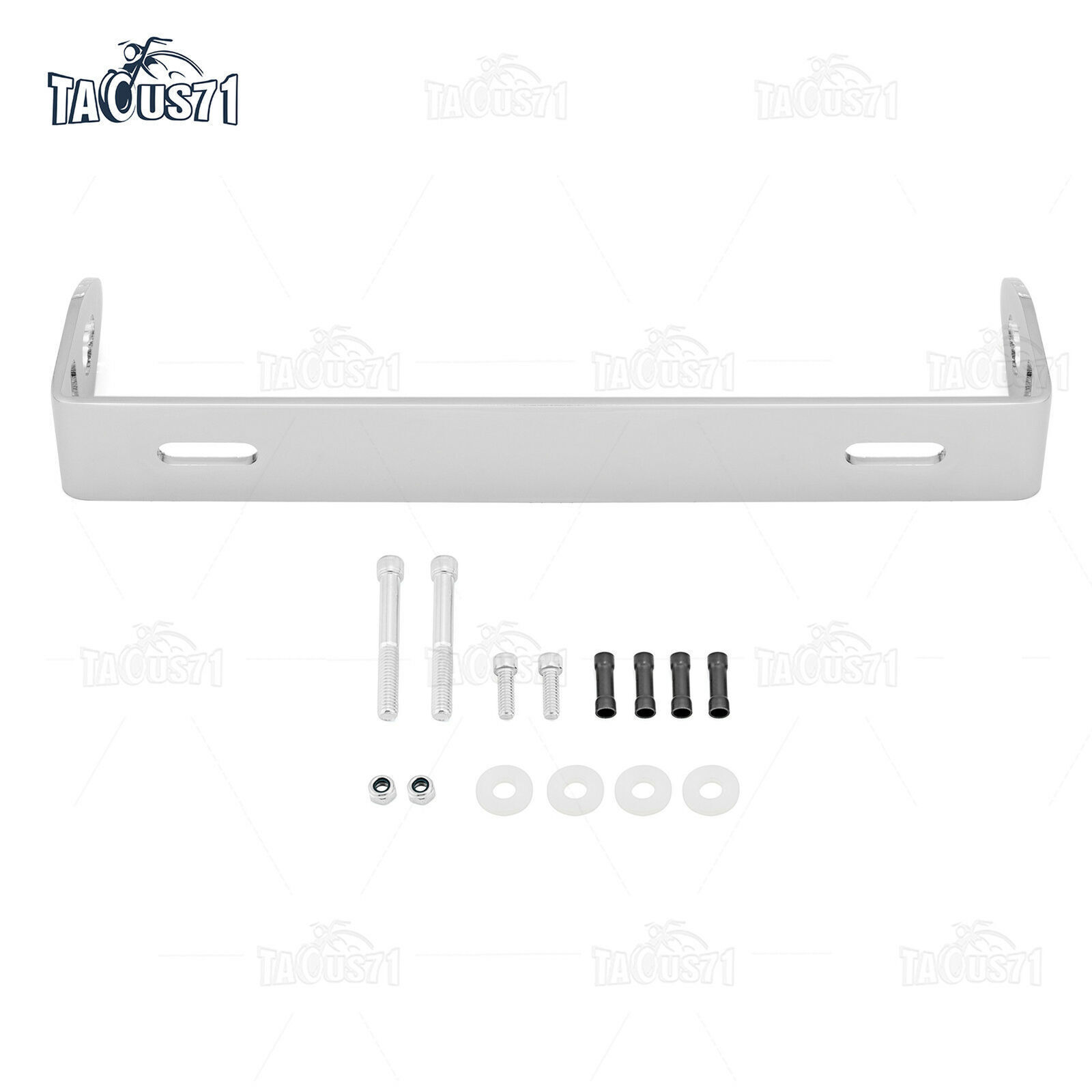 LED Turn Signal License Plate Relocation Kit For Harley Fat Boy Sportster 1200