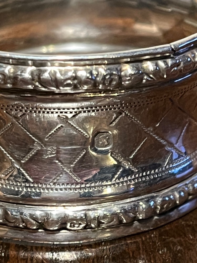 Antique French Silver Napkin Ring