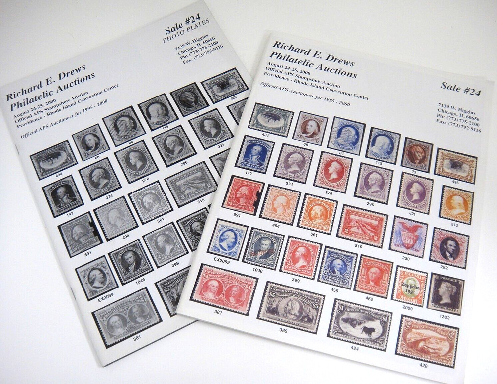 Richard Drews Stamp Auction Catalog Columbians Pan American Inverted Centers