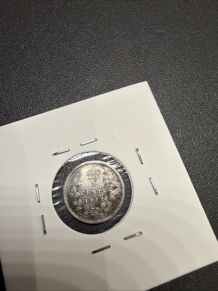 Canada 5 Cent 1872 H