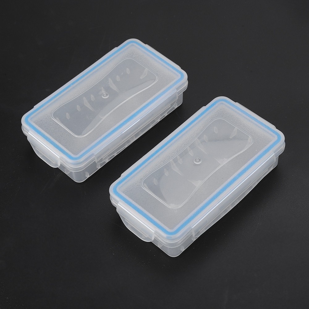 Waterproof 2PCS Battery Storage Box Case Holder For All Users Popular
