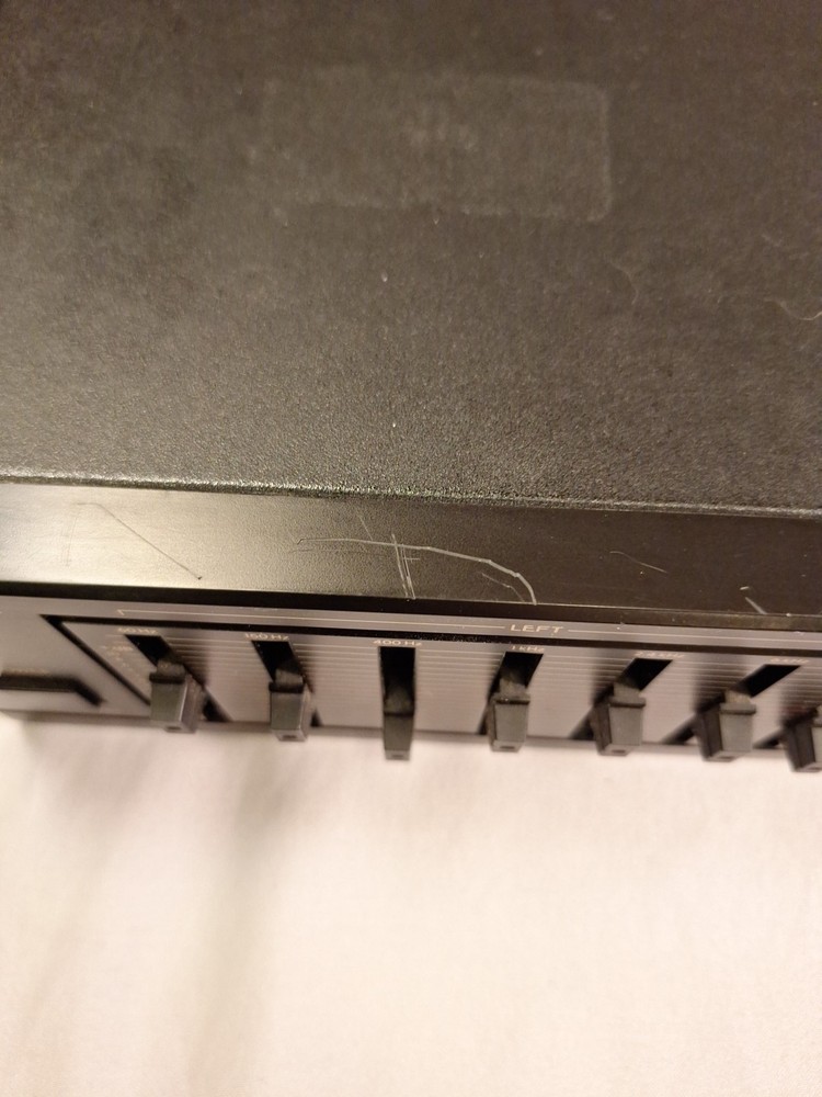 Vintage Toshiba Stereo Graphic Equalizer Model EQ-E36