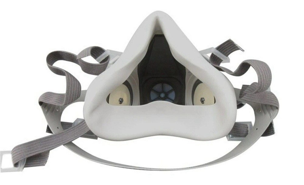 3M 6100 Small Respirator Reusable Half Face Mask