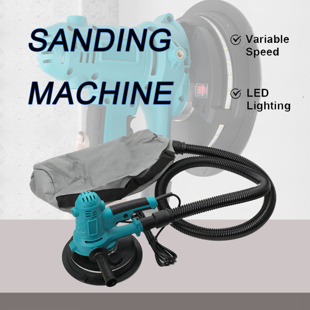 Electric Drywall Sander Machine 710W 110V Variable Speed Wall Sanding Machine