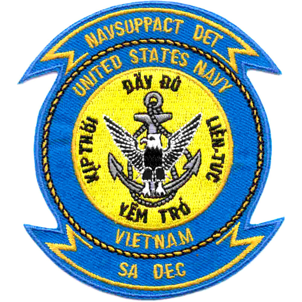 NAVSUPPACT Dectachment Sa Dec Vietnam Patch