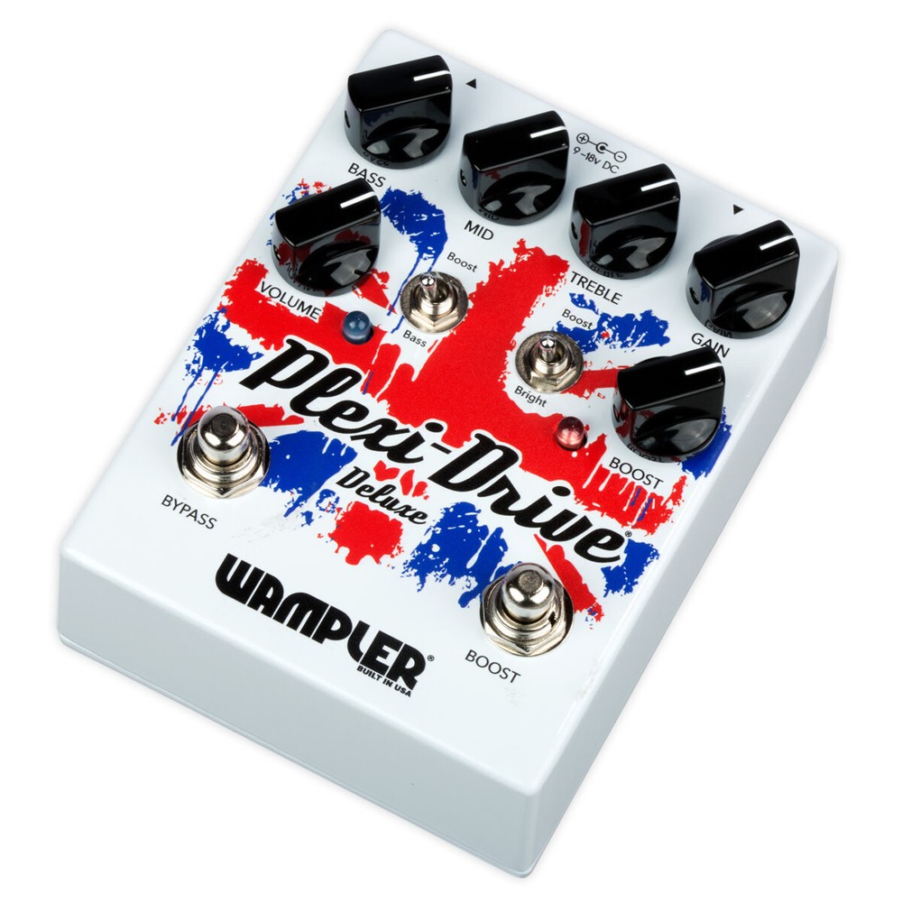 Wampler Plexi-Drive DELUXE British Overdrive Pedal UPDATED