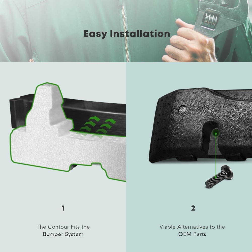 Front Bumper Absorber for Terrain 2018-2021