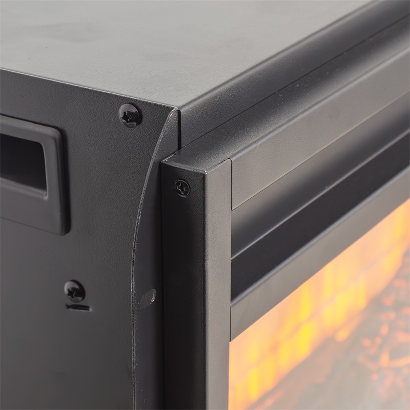 36 in Infrared Insert Electric Fireplace with Removable Trim Kit & Touch Panel