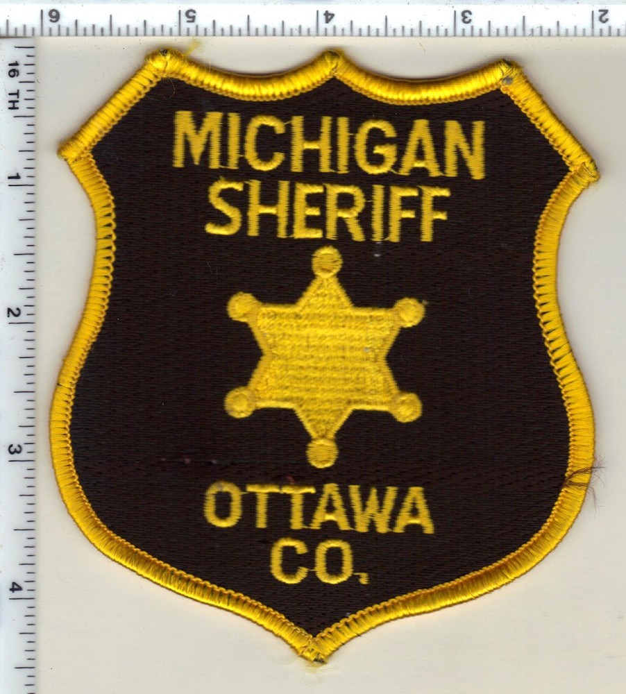 Ottawa County Sheriff. (Michigan)  Shoulder Patch  from 1991
