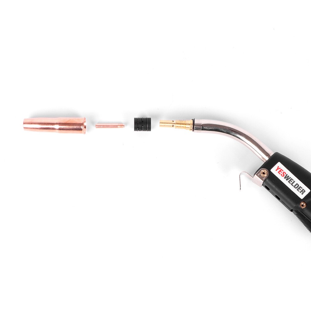 15' 250A MIG Welding Gun Euro connection Replacement for Longevity Esab Tweco #2