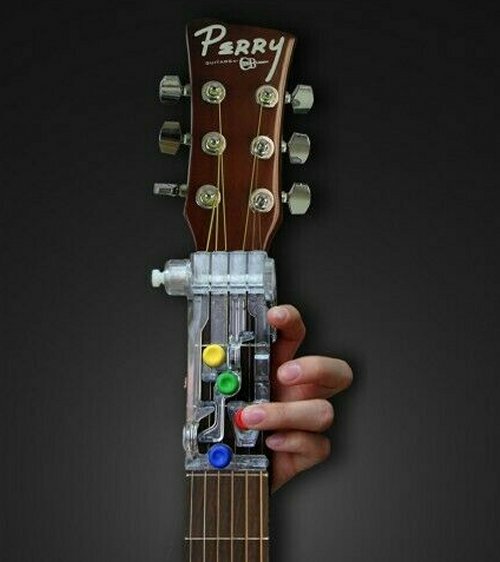 CHORD BUDDY Guitar Learning System DIGITAL Left Hand Teaching Aid ChordBuddy