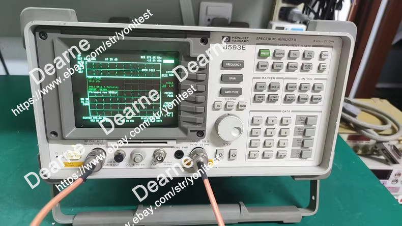 agilent HP8593E spectrum analyzer /nice and working condition