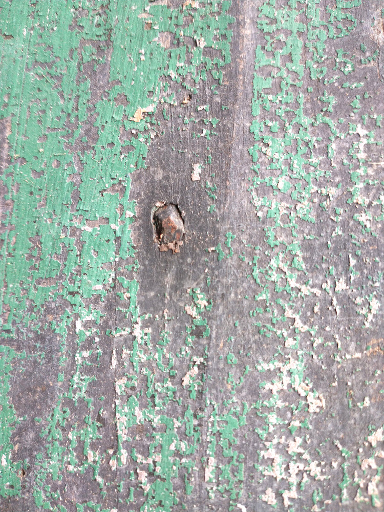 Barn Door ANTIQUE GREEN PAINT LATCH SQUARE NAILS PRIMITIVE