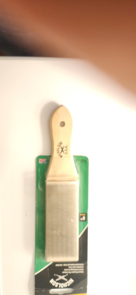 2 file sets and a cleaning brush for them