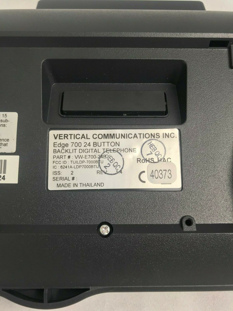 Vertical VW-E700-24B 24 Button Backlit Fully Refurbished W/ 1 Year Warranty