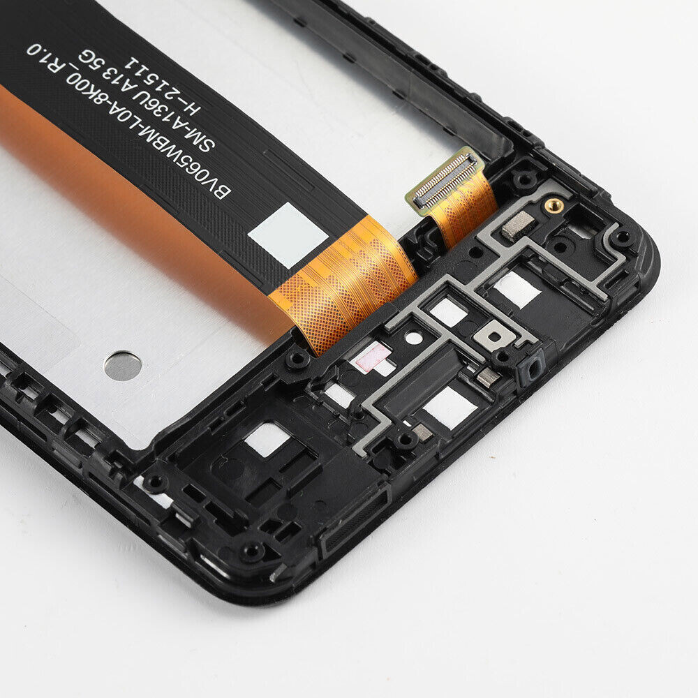 For Samsung Galaxy A13 5G SM-A136U Replacement LCD Touch Screen Digitizer Frame