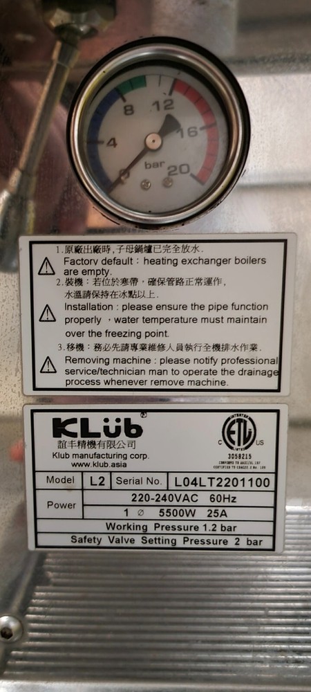 Coffee & Tea Espresso Machine