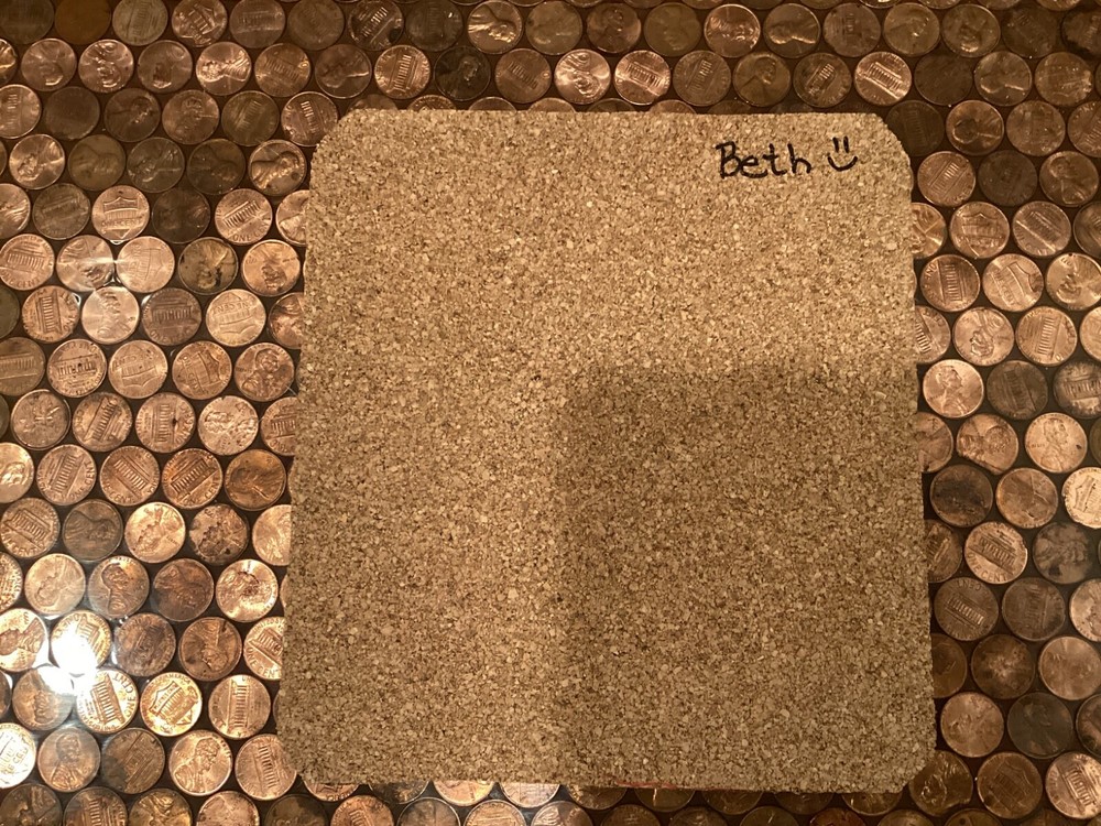 Cork Trivet (Square), Made From Wine Corks