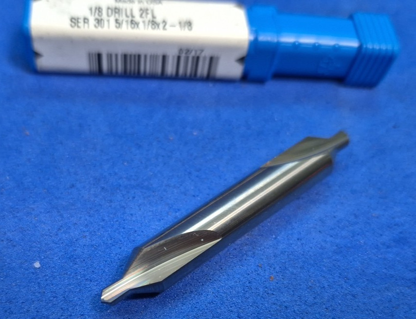 Kyocera / SGS Solid Carbide #4 Drill & Countersink PN: 57010