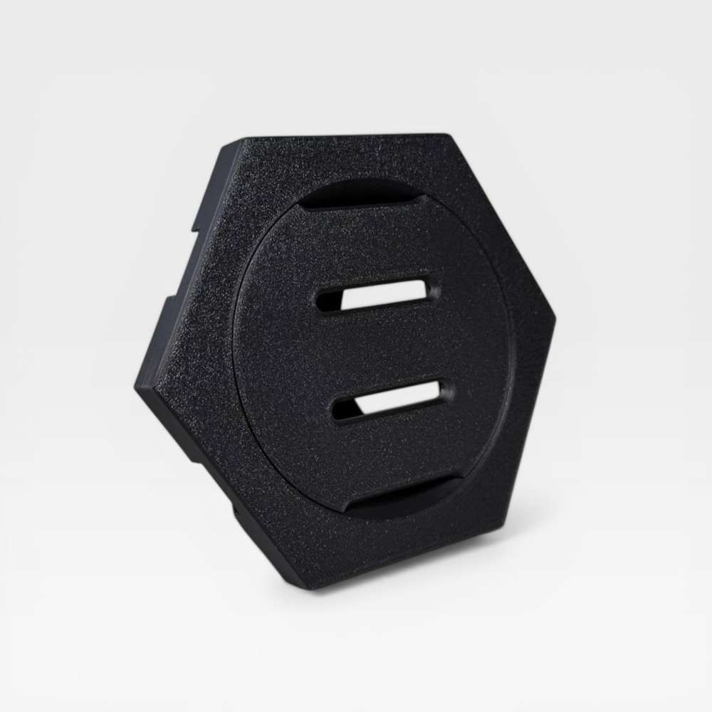 Modular Medal Holder – Hexagonal Display Stand for Wall, Table, or Desk