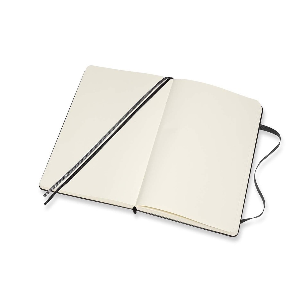 Moleskine Note Classic Notebook Expanded (400 pages) Hardcover Plain Large Size