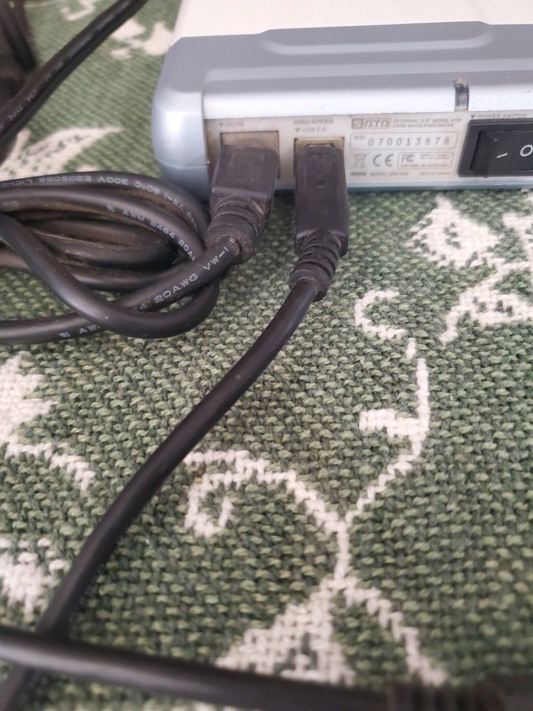 Rock Mobile Disk Cables - 2 - Power + Connect/Transfer Cables.