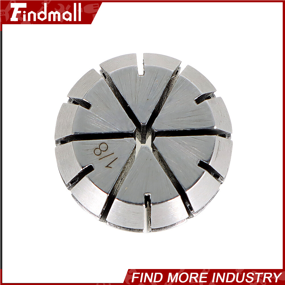 Findmall 12Pcs ER25 1/8"-5/8" Spring Collet Set for Engraving Milling Lathe Tool