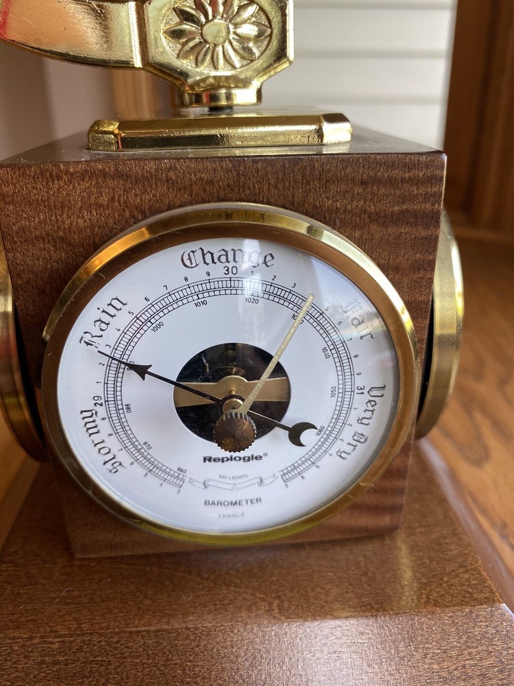 Replogle Classic 9” Diam. Globe with Thermometer, Barometer, & Hydrometer