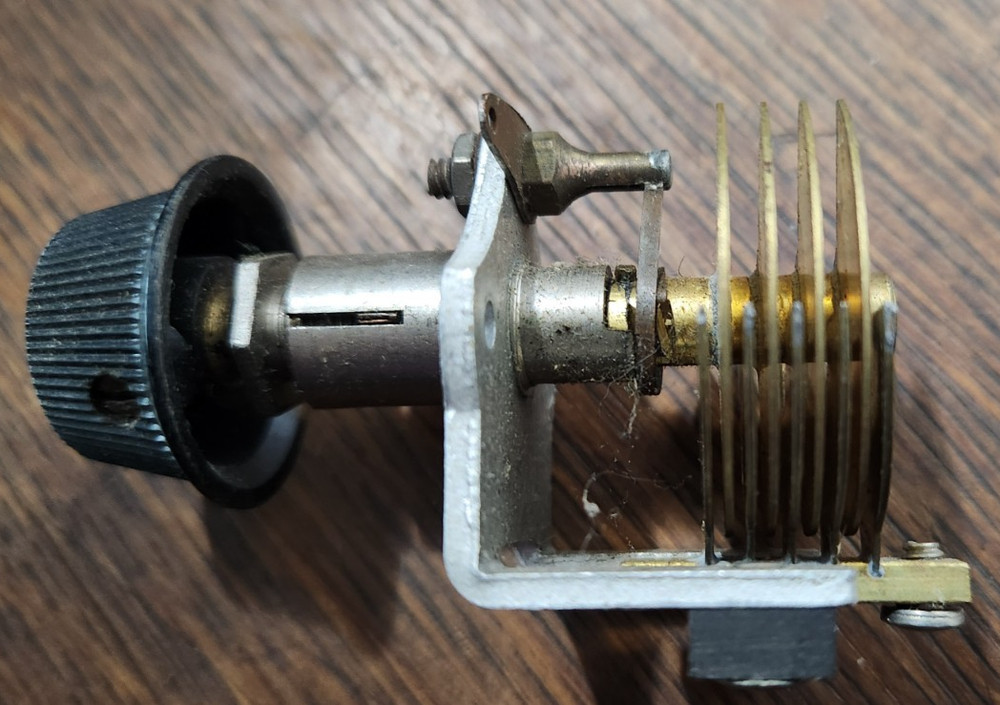 Vintage Hammarlund Tube receiver Variable Capacitor