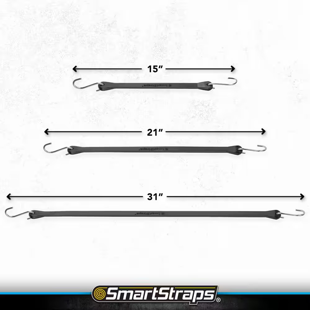 Bungee Tarp Strap Value Pack Assortment - 10 piece
