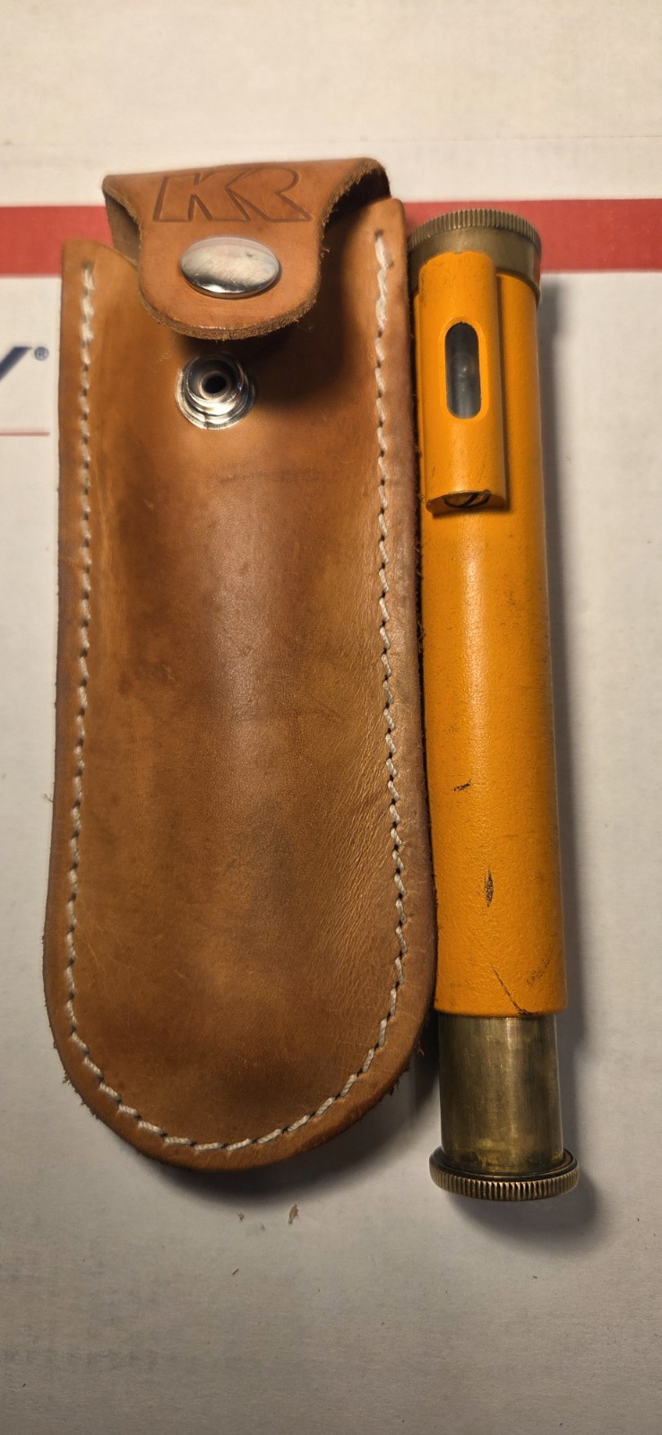 KUKER RANKEN 572S 2X Hand Level With Leather Case NICE!!!