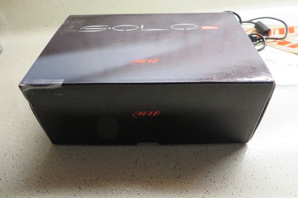 AIM SOLO DL GPS Laptimer OBD-2 communications