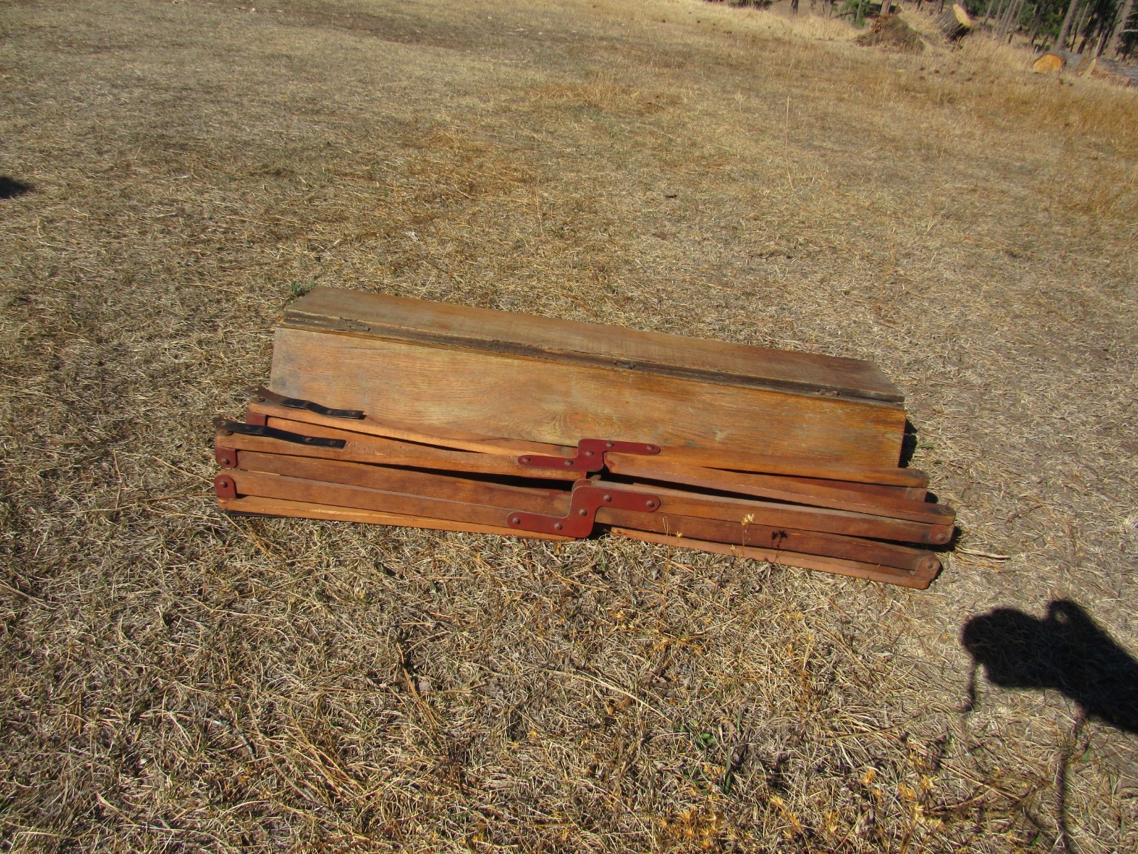 Civil War Original Officers Campaign Folding Mess Table 1860s