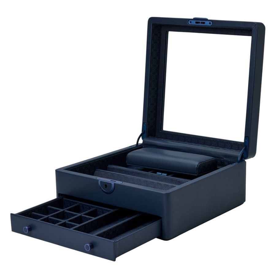 Earth Watch Stand Box - Midnight Blue