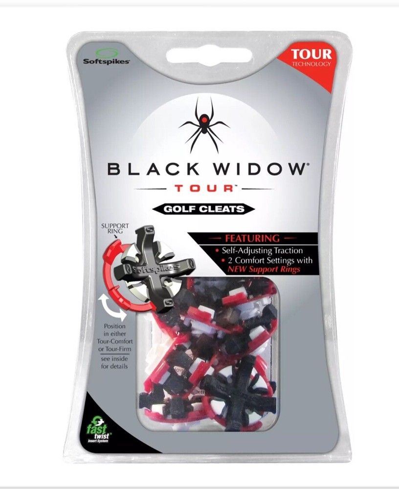 Softspikes Black Window Tour Golf Cleats