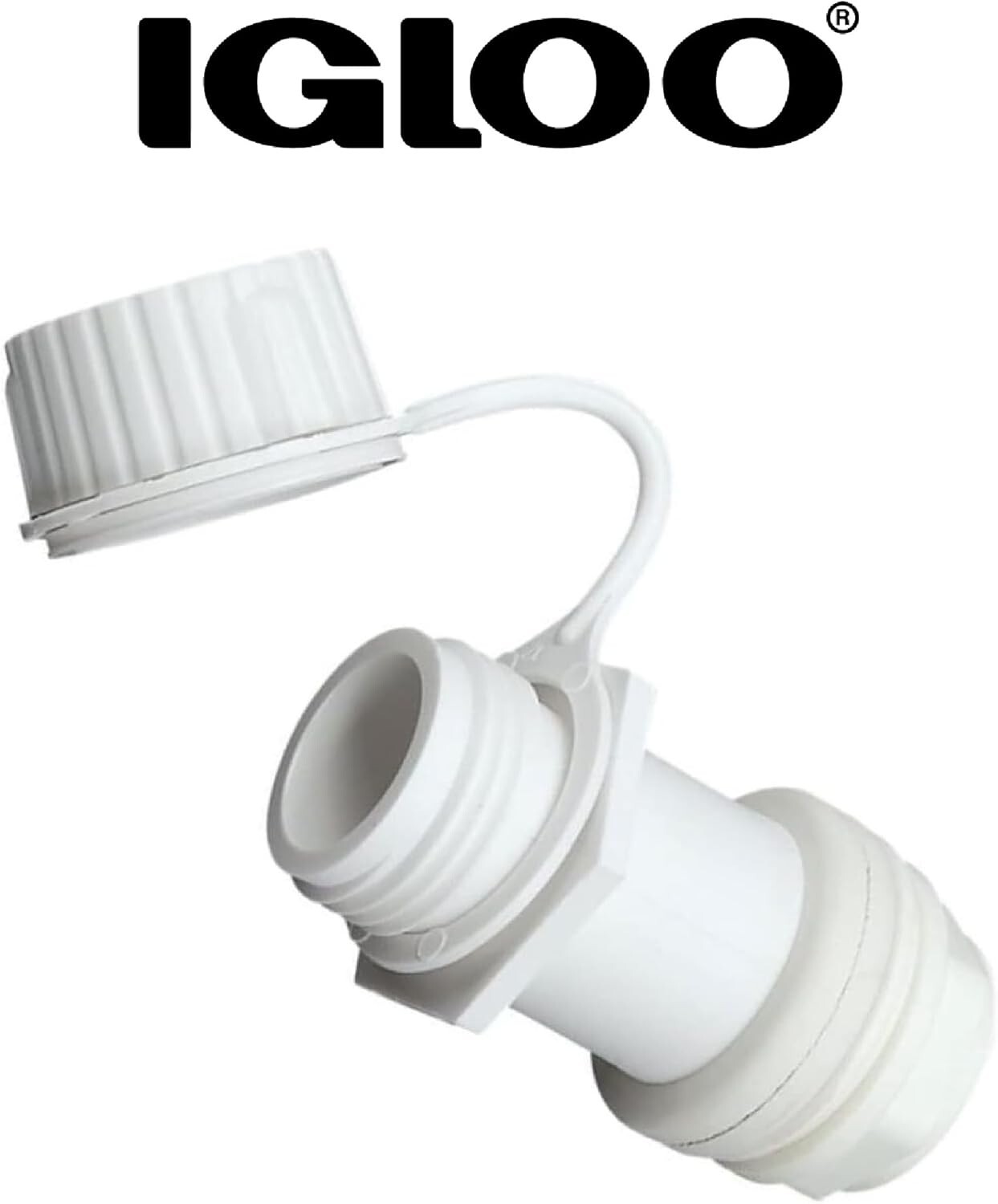 Igloo Replacement Threaded Drain Plug One Size, White