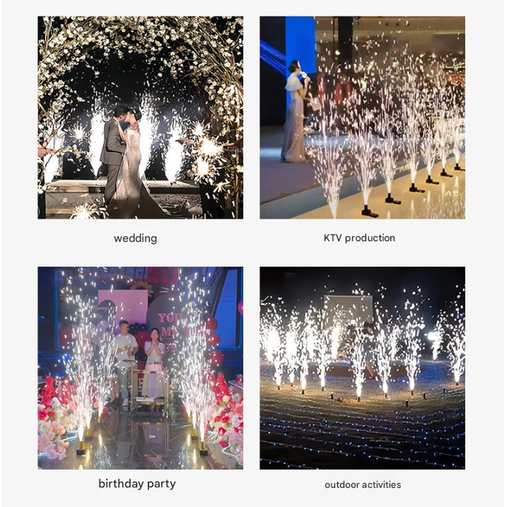 5/10PCS Handheld Sparkler Cold Spark Machine Wedding Party Show Firework Effect