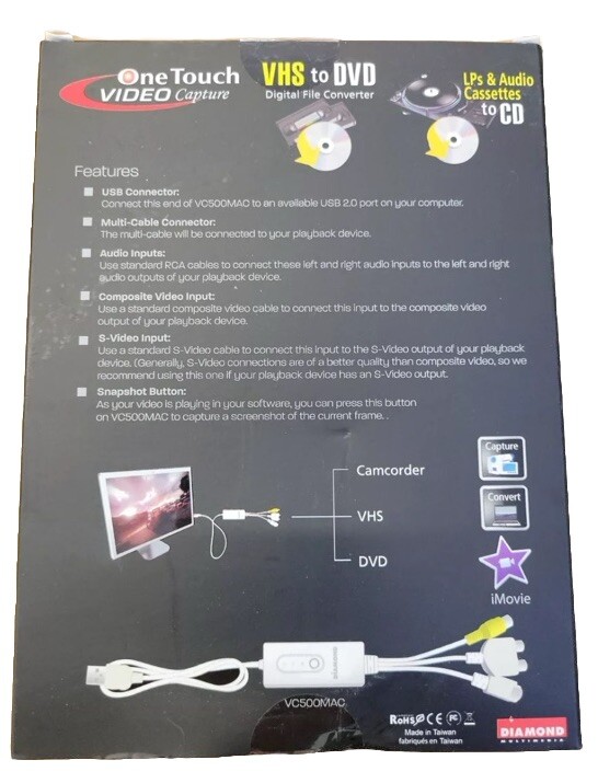 Diamond Multimedia VC500MAC Video Card