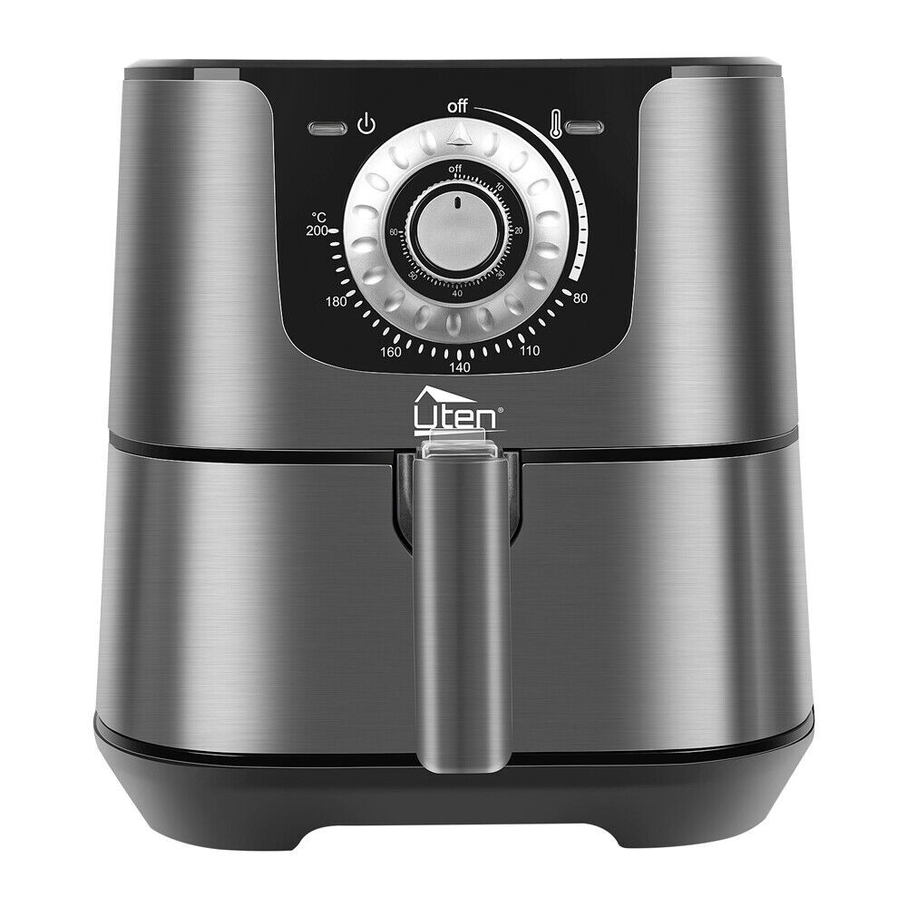 Uten Air Fryer 5.8Qt Large Capacity 5.5L Smart Electric Hot Airfryer Oven Cooker