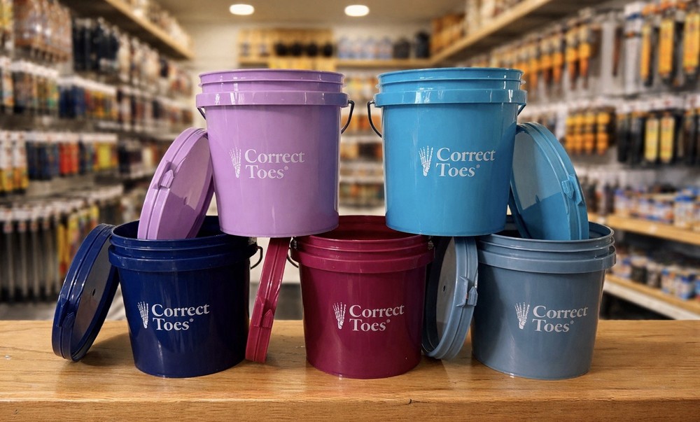 Correct Toes Mini Bucket Set with Lids